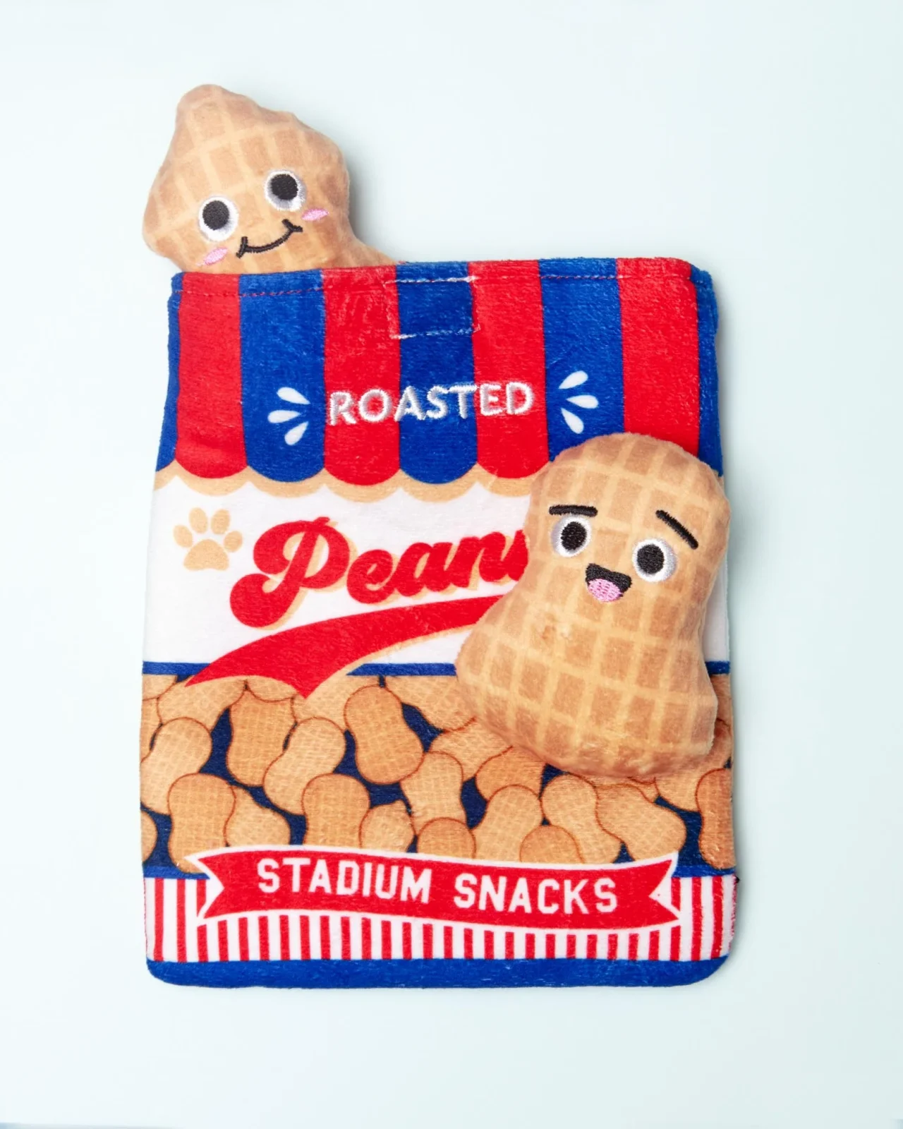 Peanuttin' But Fun Squeaky Plush Dog Toy Set