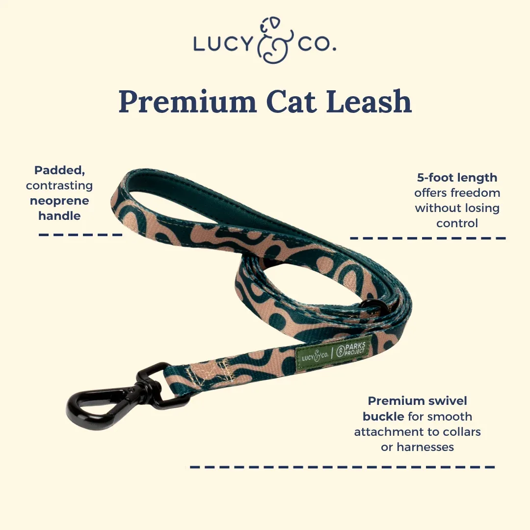 Lucy & Co. x Parks Project Geyser Cat Leash - Image 2