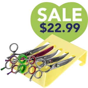 5 Scissor Holder Drawer and Table Yellow by PetStore.Direct