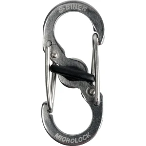 S-Biner Dog Tag Lock in Stainless Steel