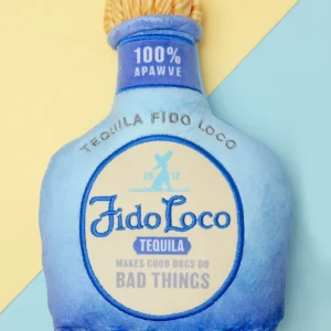Fido Loco Tequila Squeaky Plush Dog Toy