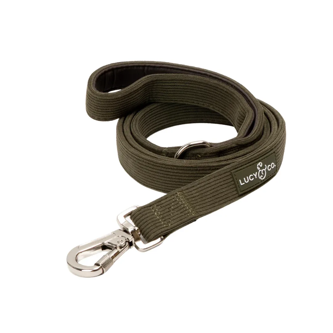 Take a Hike Corduroy Leash
