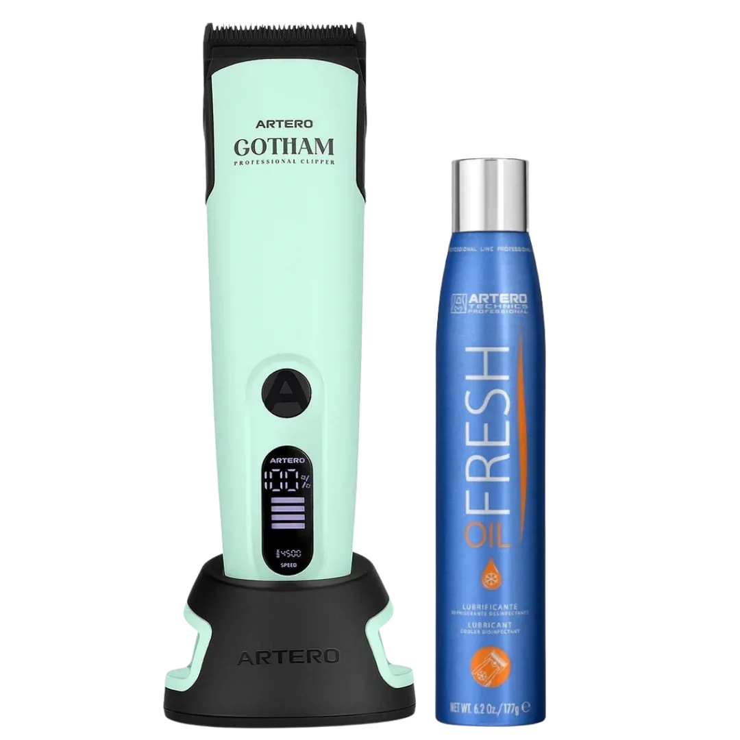 Gotham Clipper Green with Free Oil Fresh by Artero - Image 2