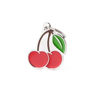 Cherries Dog Custom Pet ID Tag