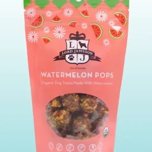 Watermelon Pops Organic Dog Treats