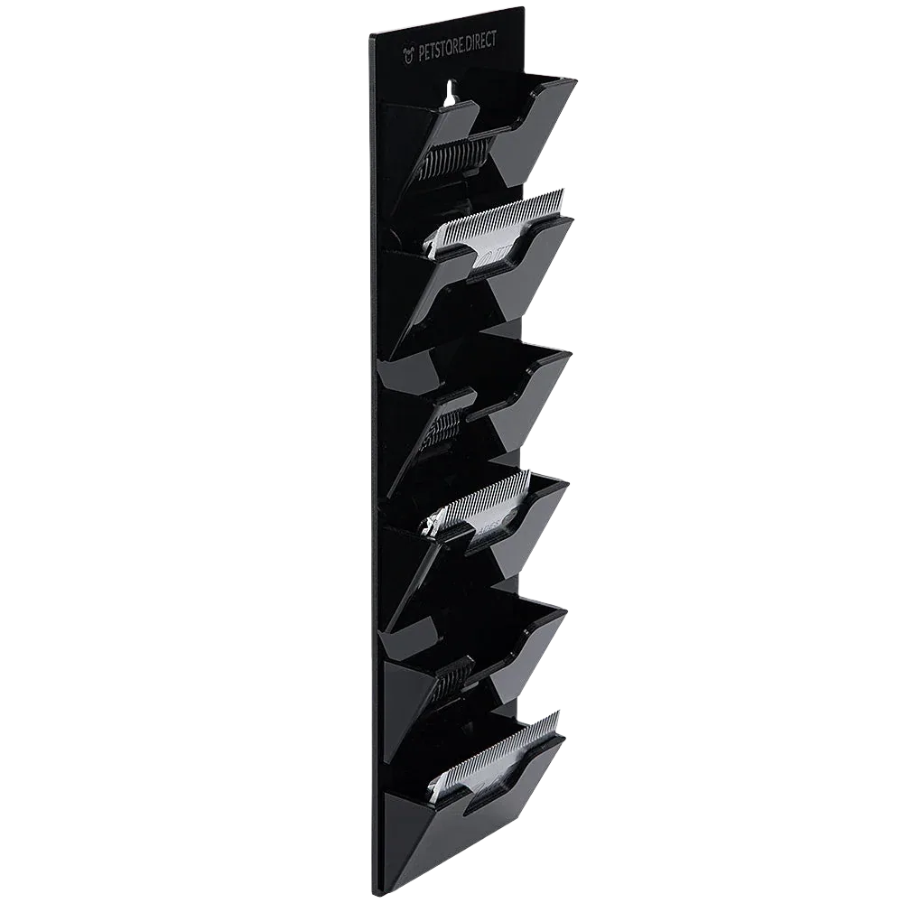Wall Wide 6 Blades Holder Black by PetStore.Direct - Image 2