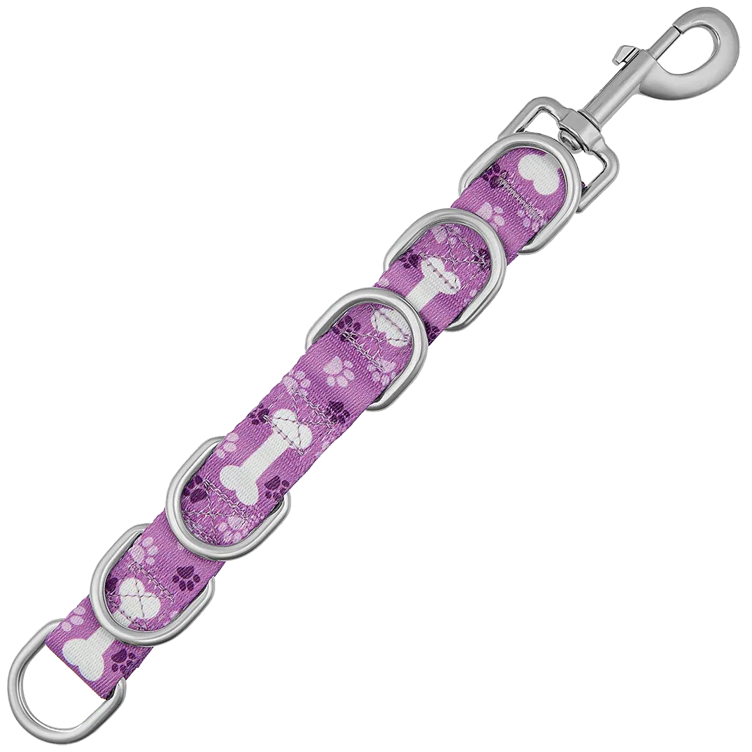 Extenders Purple Bone Regular Snap Single Sided by Groom Loop