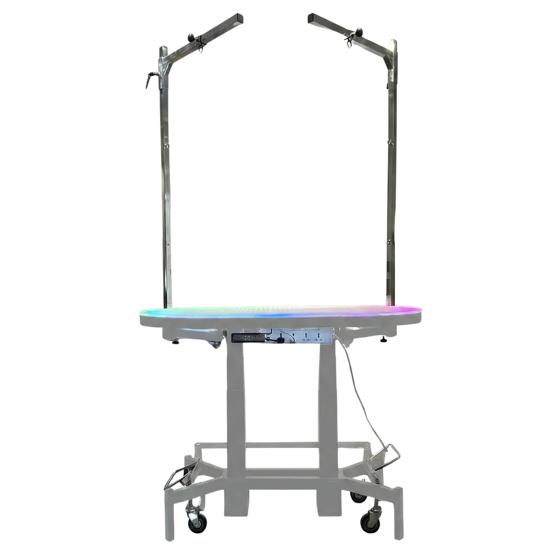 PetStore.Direct Premium Multi-Color LED Electric Table White by TZGroom - Image 2