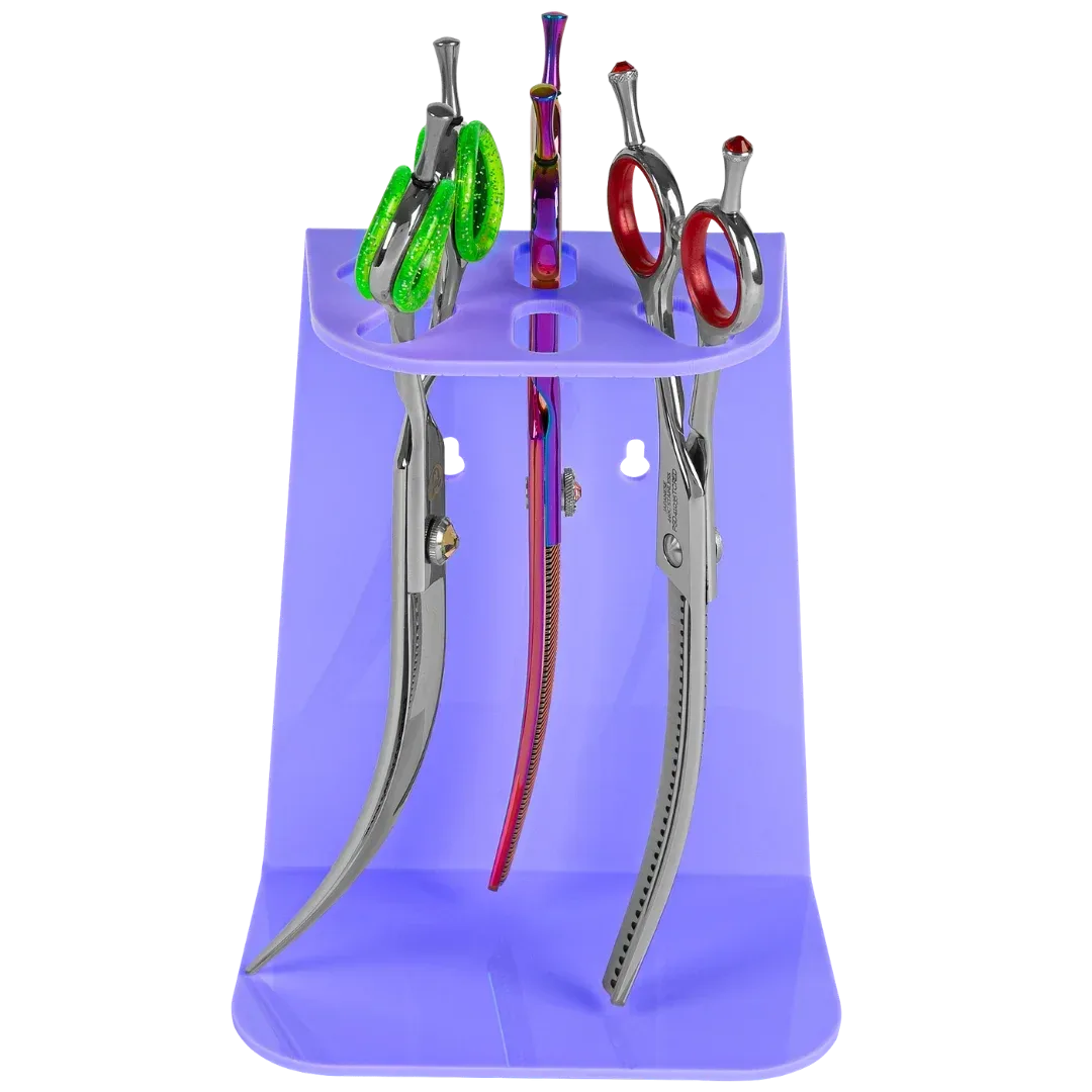 6 Scissor Tabletop and Wall Mount Holder Lavender by PetStore.Direct - Image 2