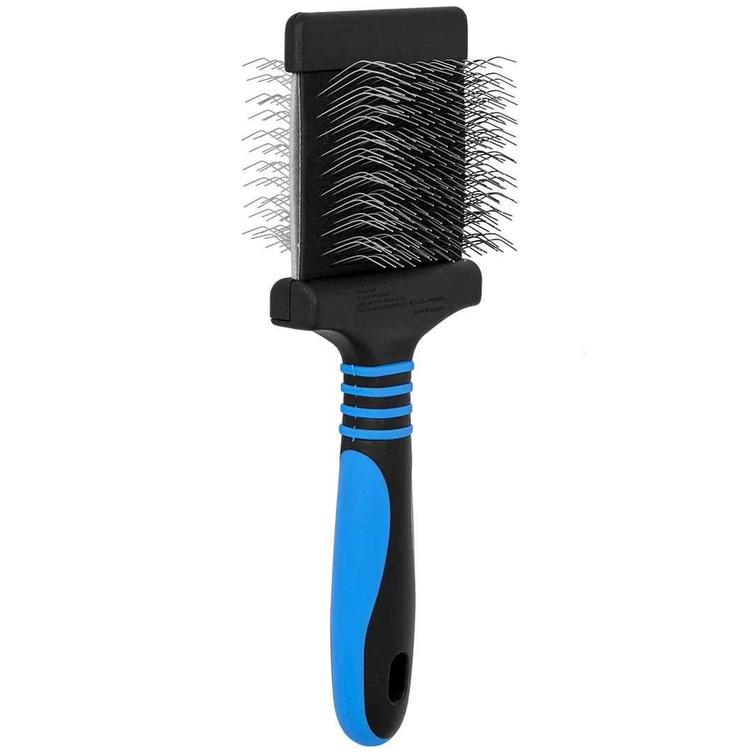 Doodle Firm Blue Slicker Brush by Dog Fashion Spa
