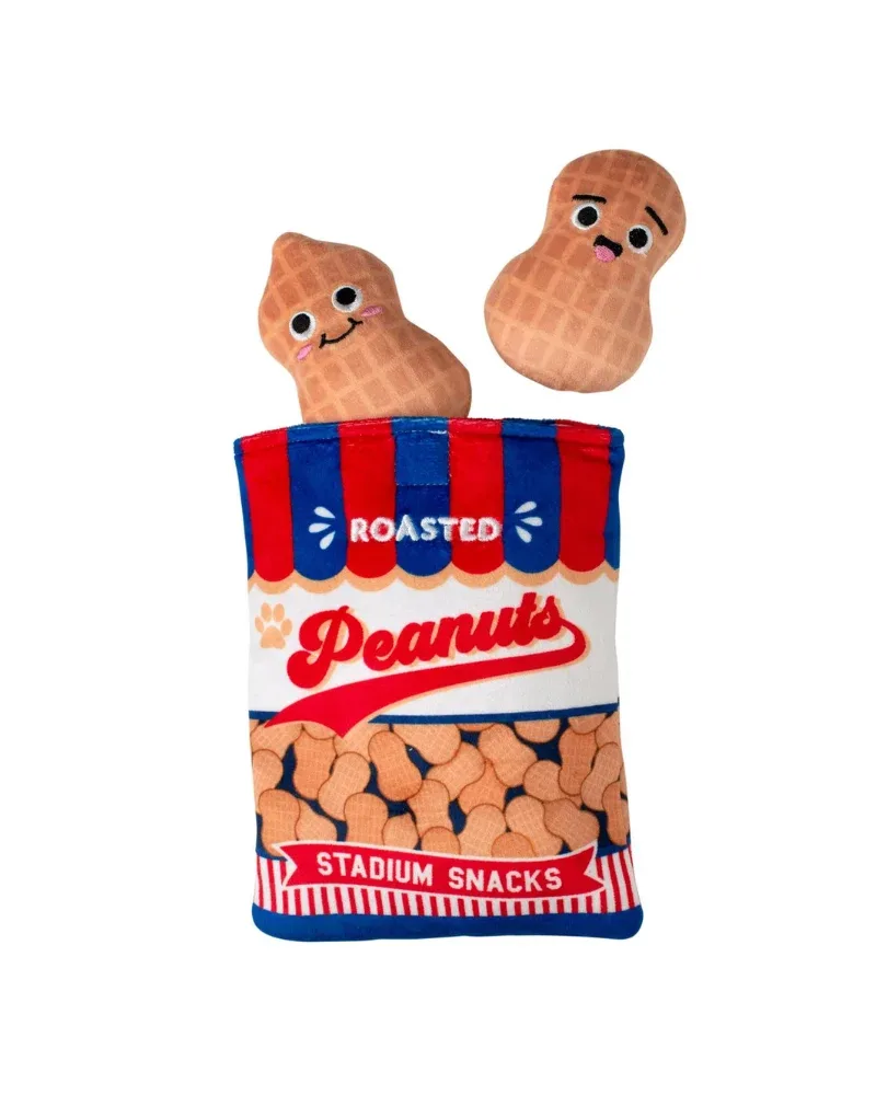 Peanuttin' But Fun Squeaky Plush Dog Toy Set - Image 2