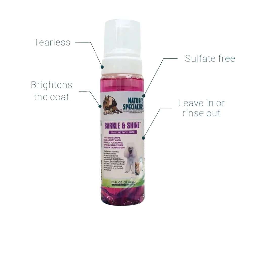 Barkle & Shine Waterless Shampoo 7.5oz by Nature's Specialties - Image 2