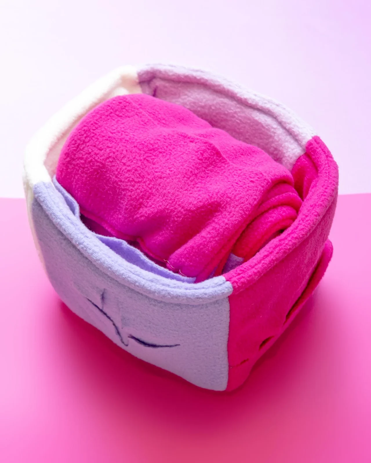 Snuffle Cube Soft Dog Toy
