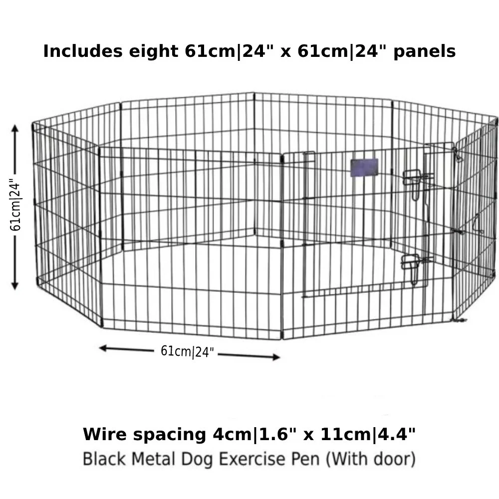 Folding Metal Exercise Pen - Image 2
