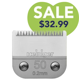 #50 Clipper Blade 0.2 mm by Heiniger