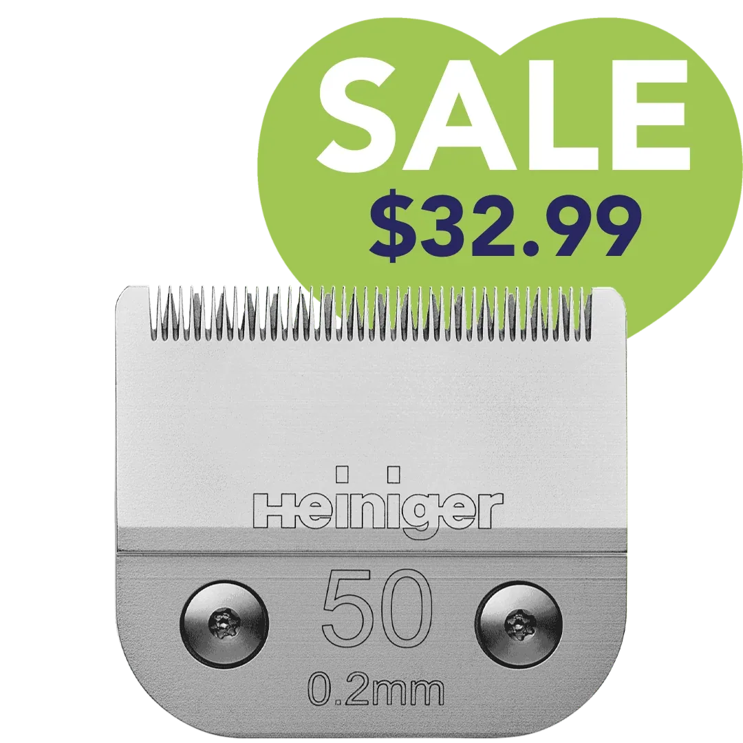 #50 Clipper Blade 0.2 mm by Heiniger