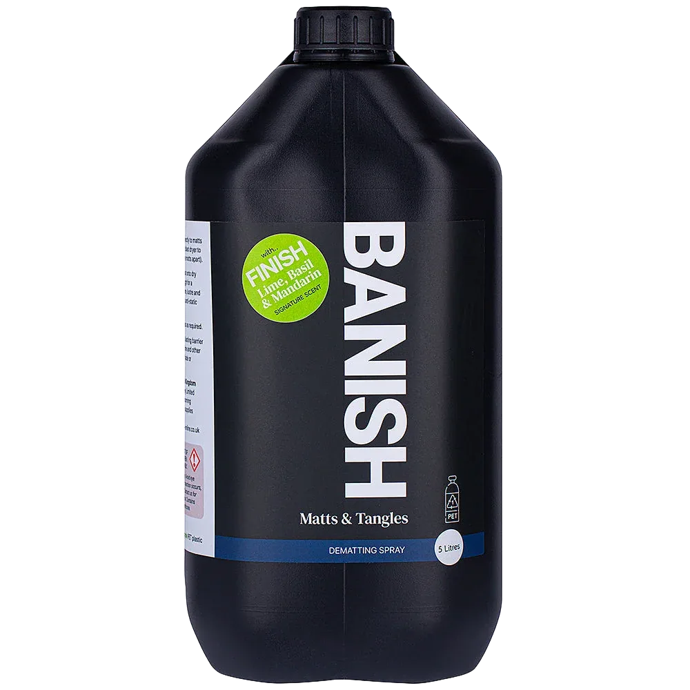 Dematting Spray 1.3 Gallon by Banish - Lime, Basil, and Mandarin