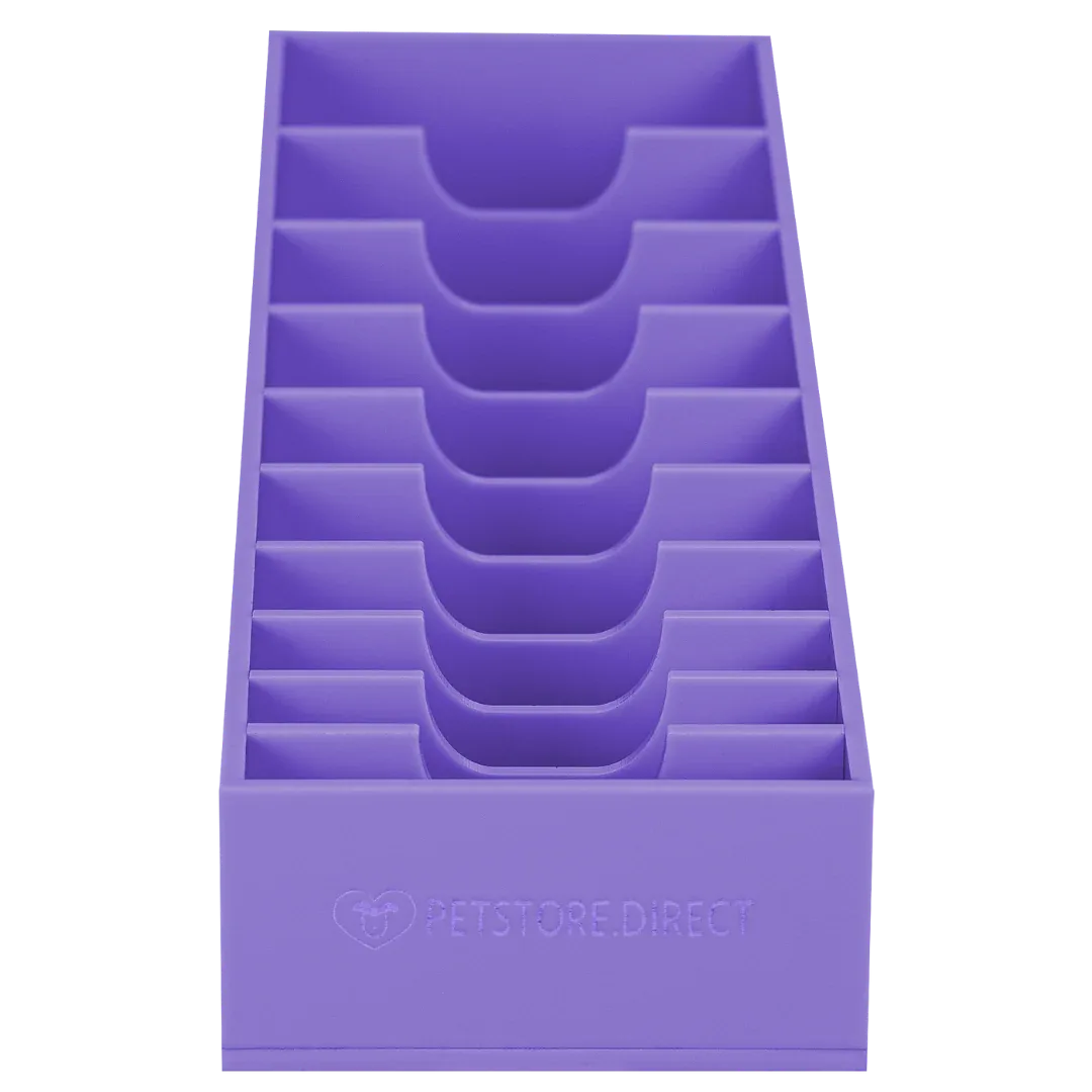 Wide 10 Blades/Combs Guard Holder Lavender by PetStore.Direct - Image 2