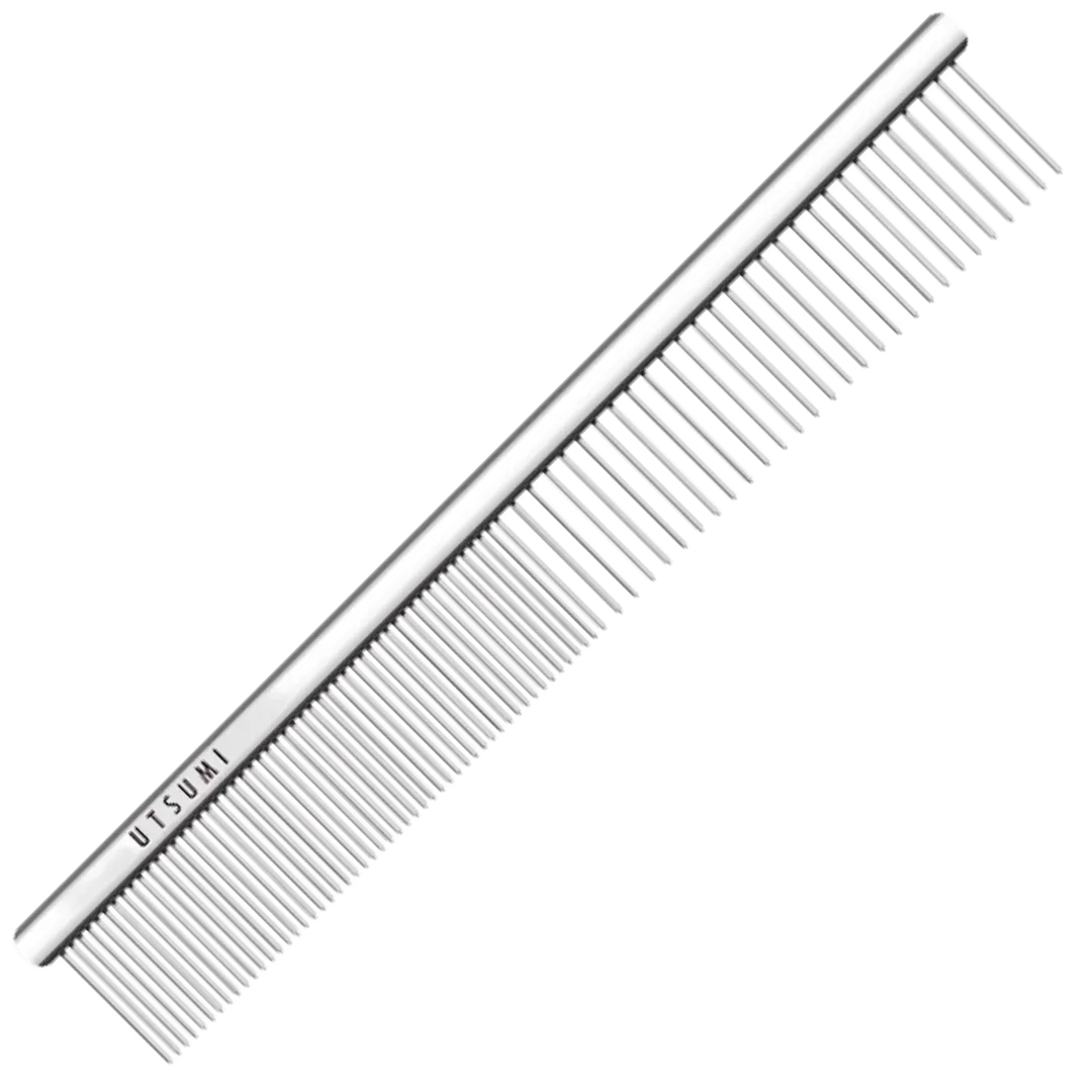5" Cat Comb Silver by Utsumi