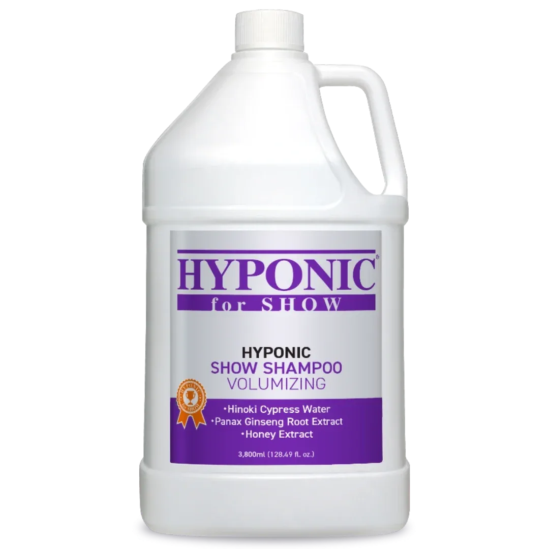 SHOW DOGS Cypress Water Shampoo for dogs volumizing 3.8L by Hyponic
