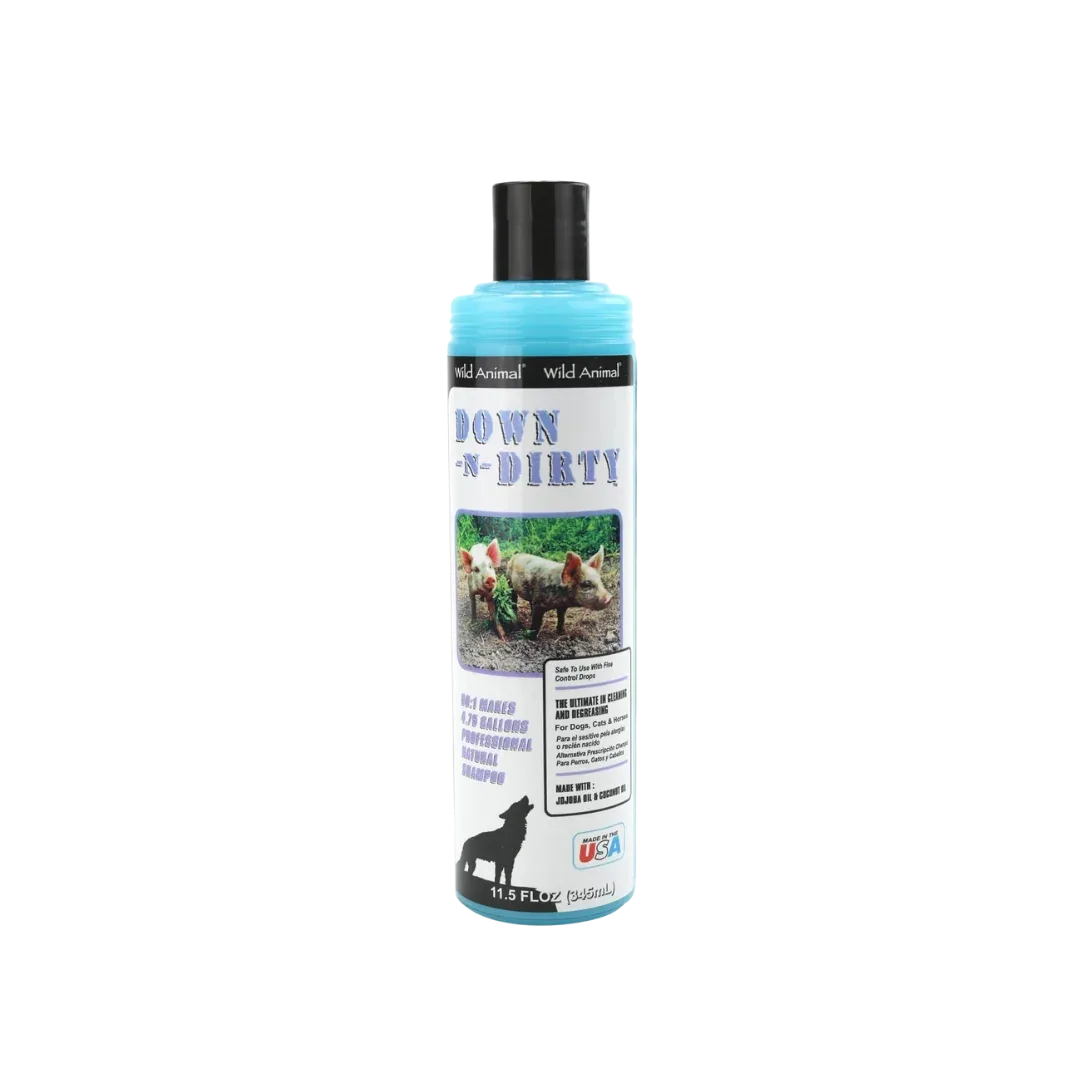 Down-N-Dirty Shampoo 50:1 11oz by Wild Animal