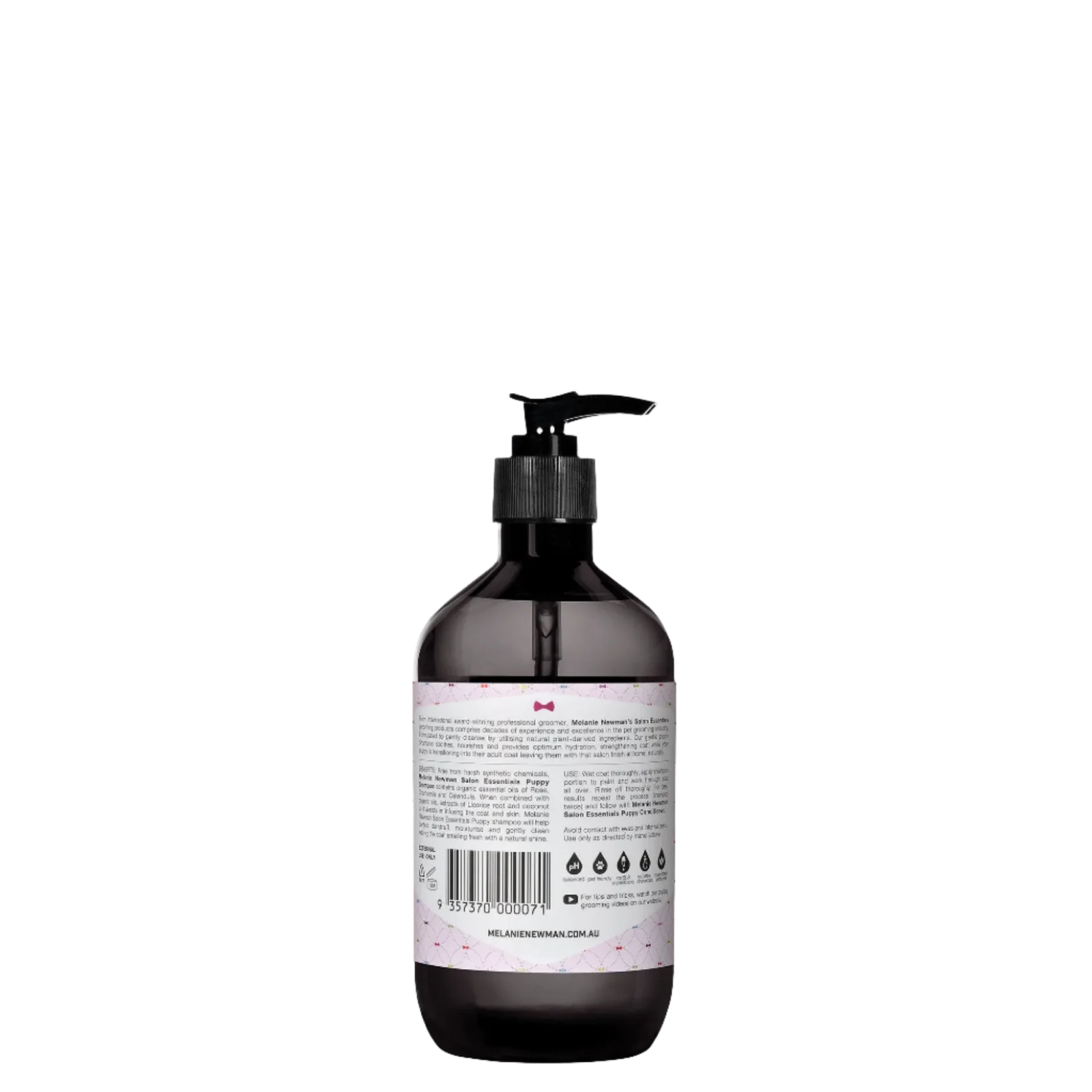 Puppy Shampoo 500ml by Melanie Newman - Image 2
