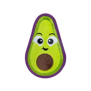 Tough Skinz Avocado Durable Dog Toy, Green