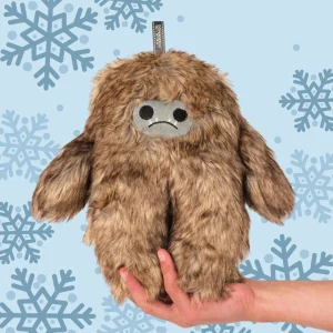 Snow Yeti Squeaky Dog Toy