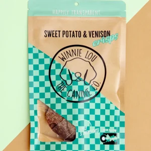 Sweet Potato & Venison Crisp Dog Treats