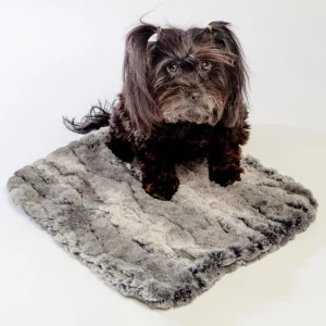 Luxe Granite Plush Dog Blanket (Made in the USA)