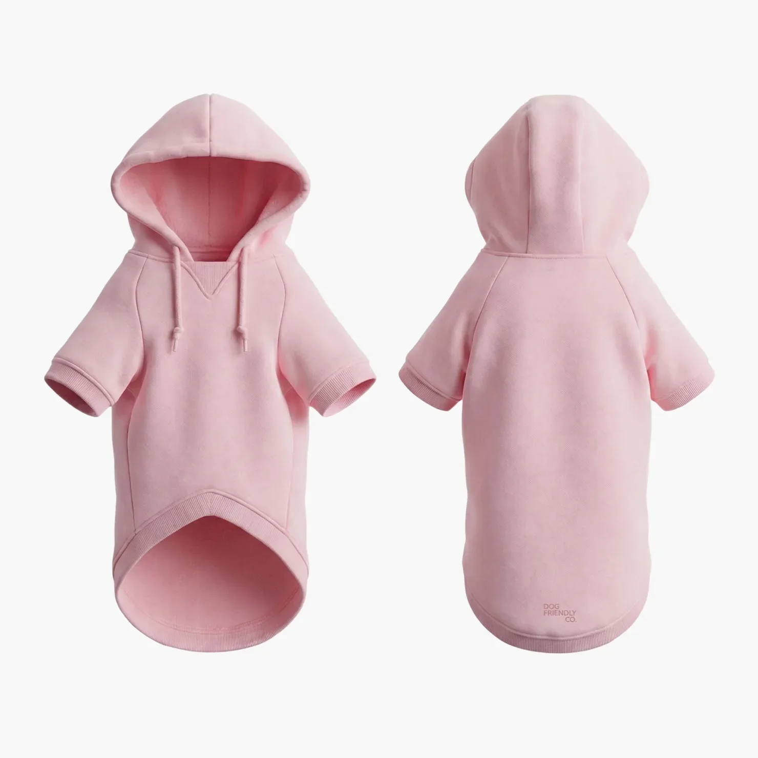 Signature Dog Hoodies - Pink - Image 2