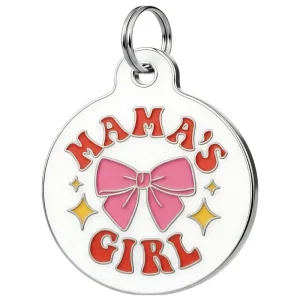 Enamel Digital Pet ID Tags