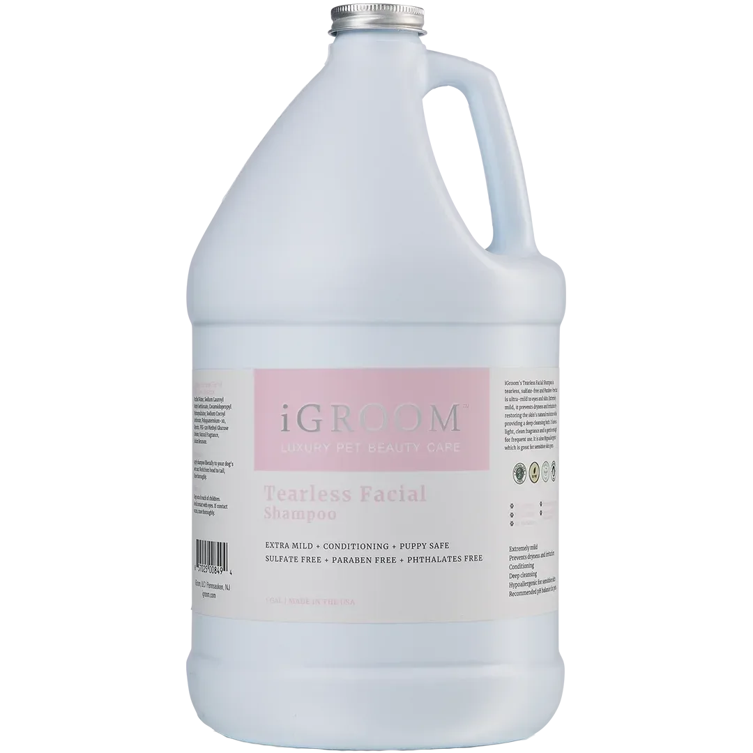 Tearless Facial Shampoo Gallon by iGroom