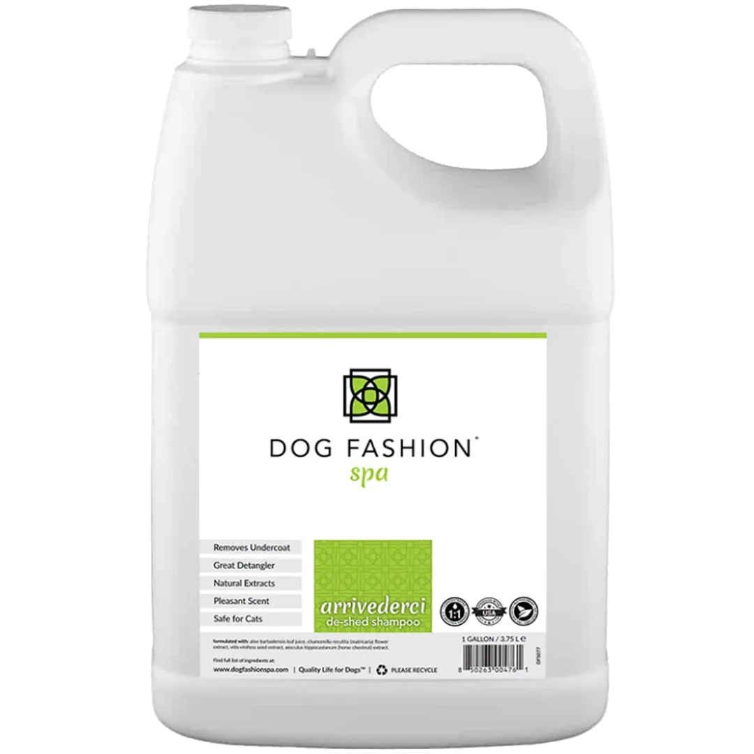 Arrivederci De-Shedding Shampoo Gallon by Dog Fashion Spa - Image 2