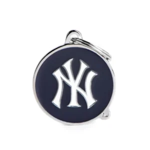 Yankees Dog Custom Pet ID Tag