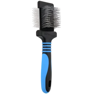 Mini Doodle Firm Blue Slicker Brush by Dog Fashion Spa
