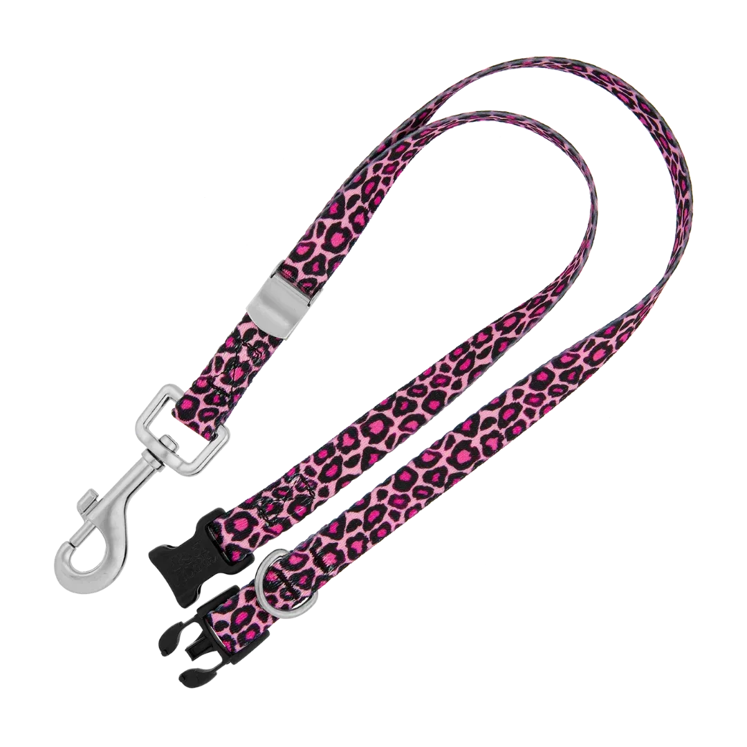 20" Polyester Loop Pink Leopard by Groom Loop