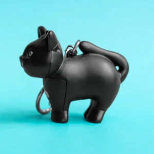 Cat LED Keychain