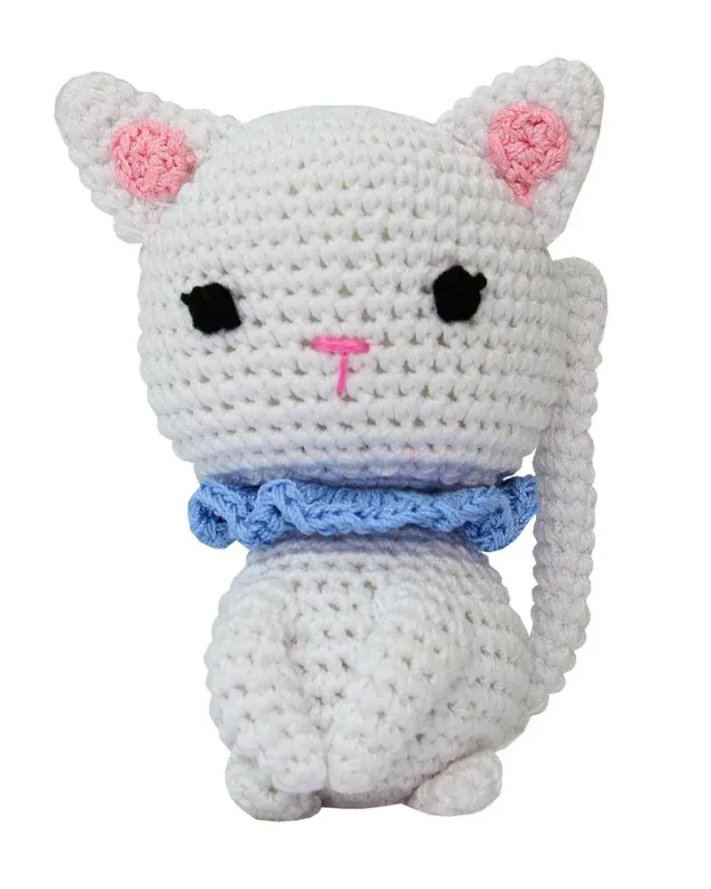 Kitty Purry Knit Organic Cotton Dog Toy - Image 2