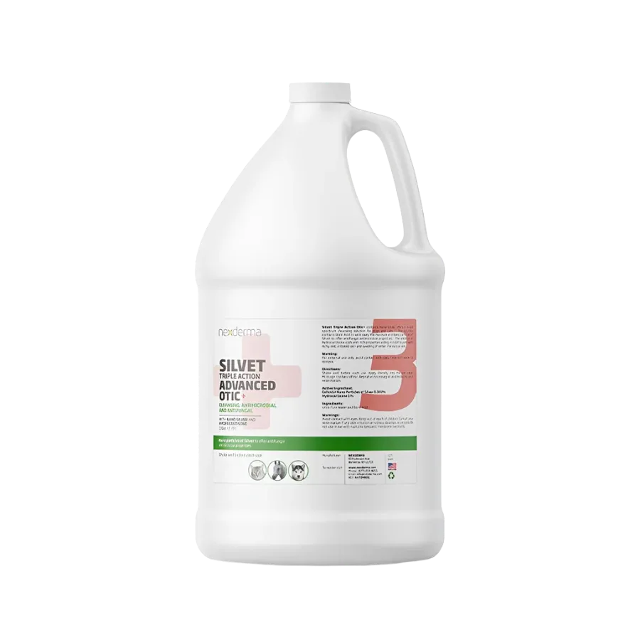 Hydrocortisone Otic Ear Cleaner Gallon by Nexderma