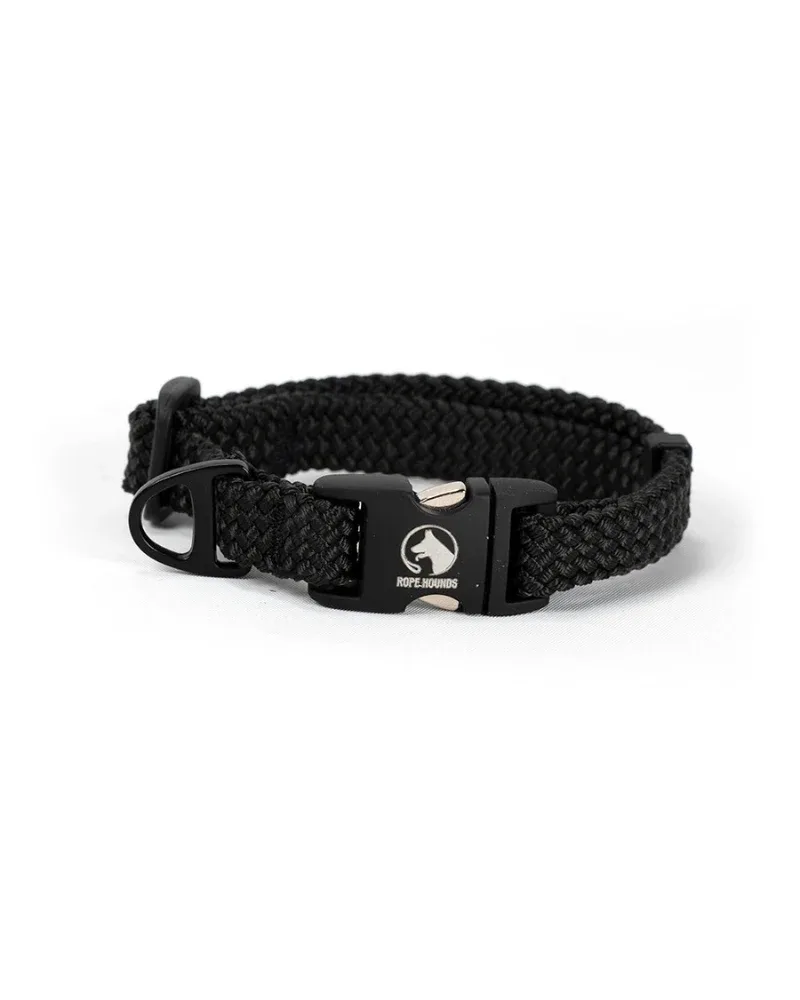 Adventure Dog Collar in Black (Made in the USA) - Image 2