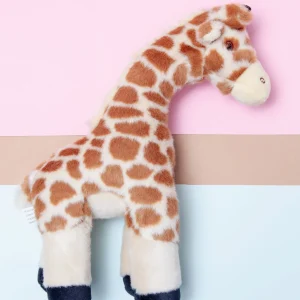 Nelly Giraffe Plush Squeaky Dog Toy