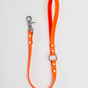 Traffic Leash in Neon Orange - 2' (Made in the USA)