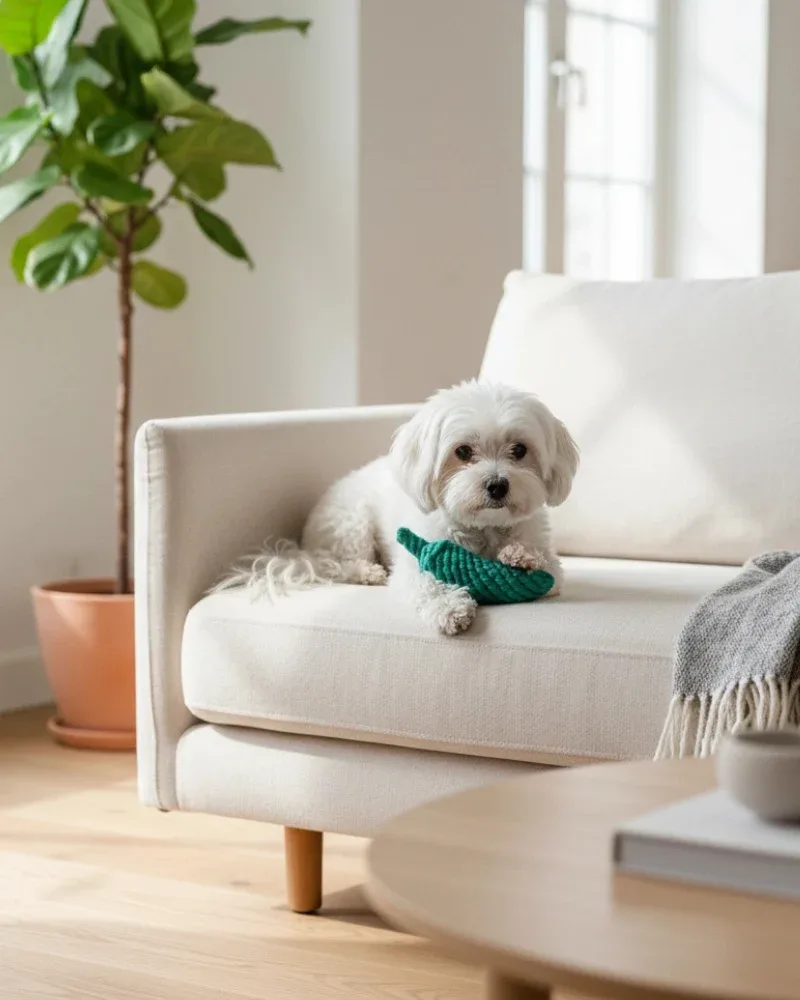 Handmade Jalapeno Rope Dog Toy - Image 2