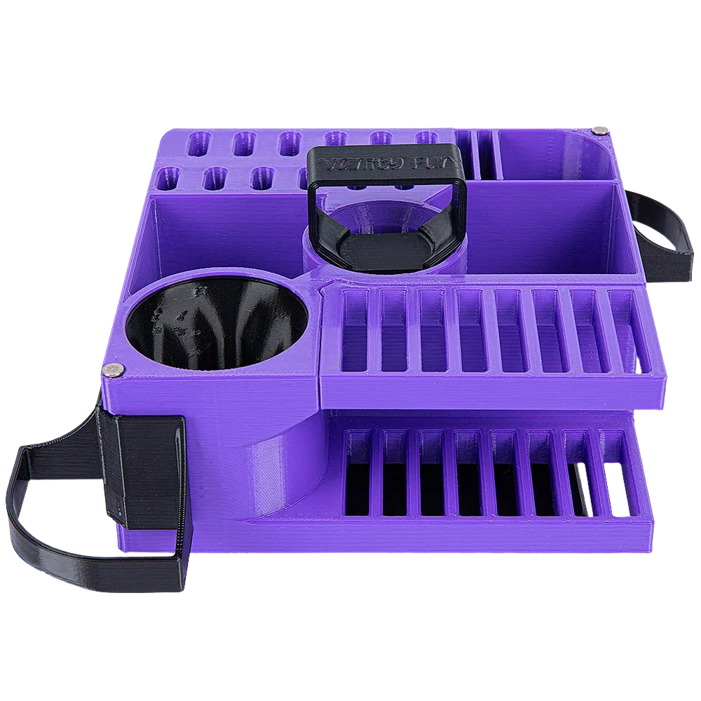 Mini Cube Tool Caddy Purple by Vanity Fur