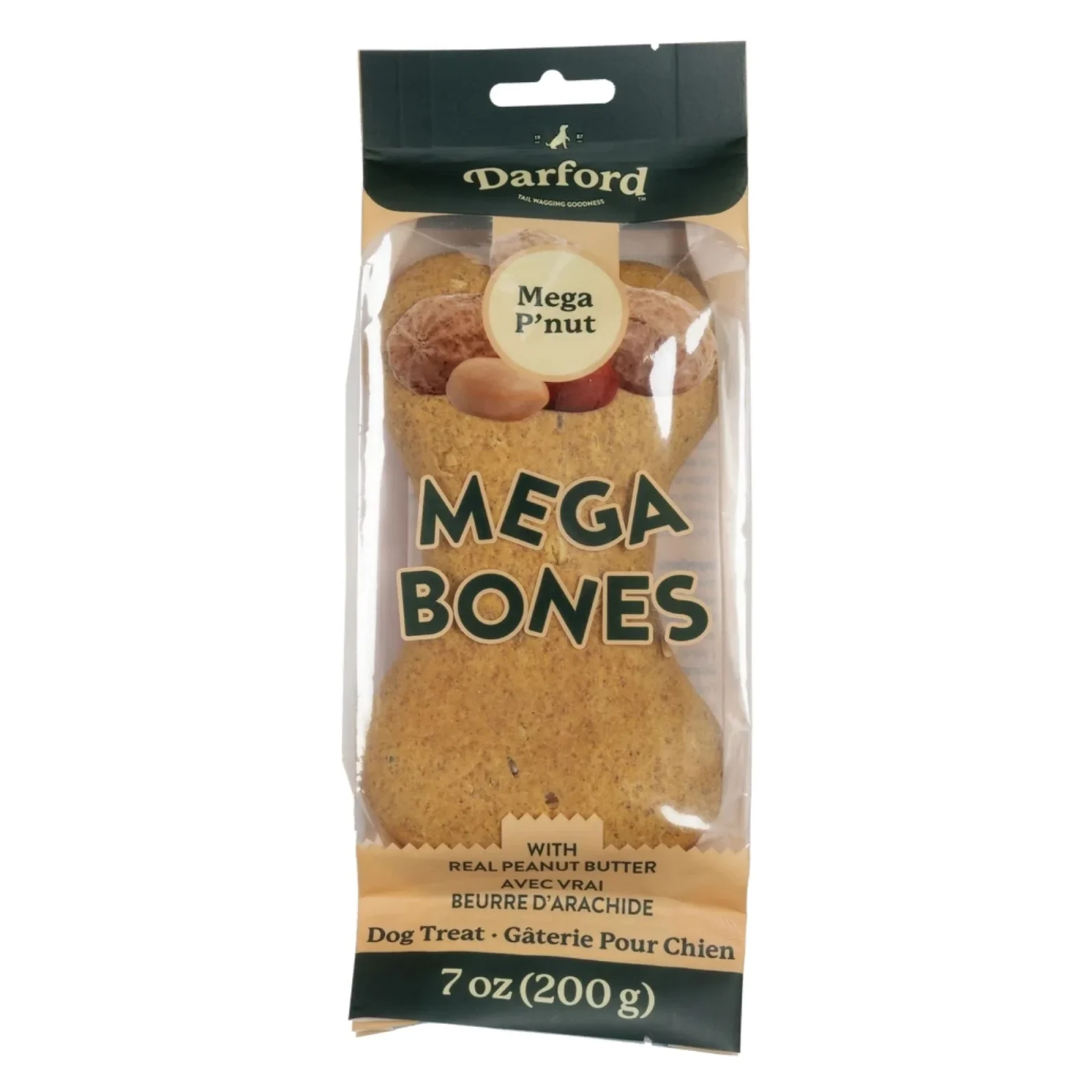 Darford Mega Bone Peanut 7oz.