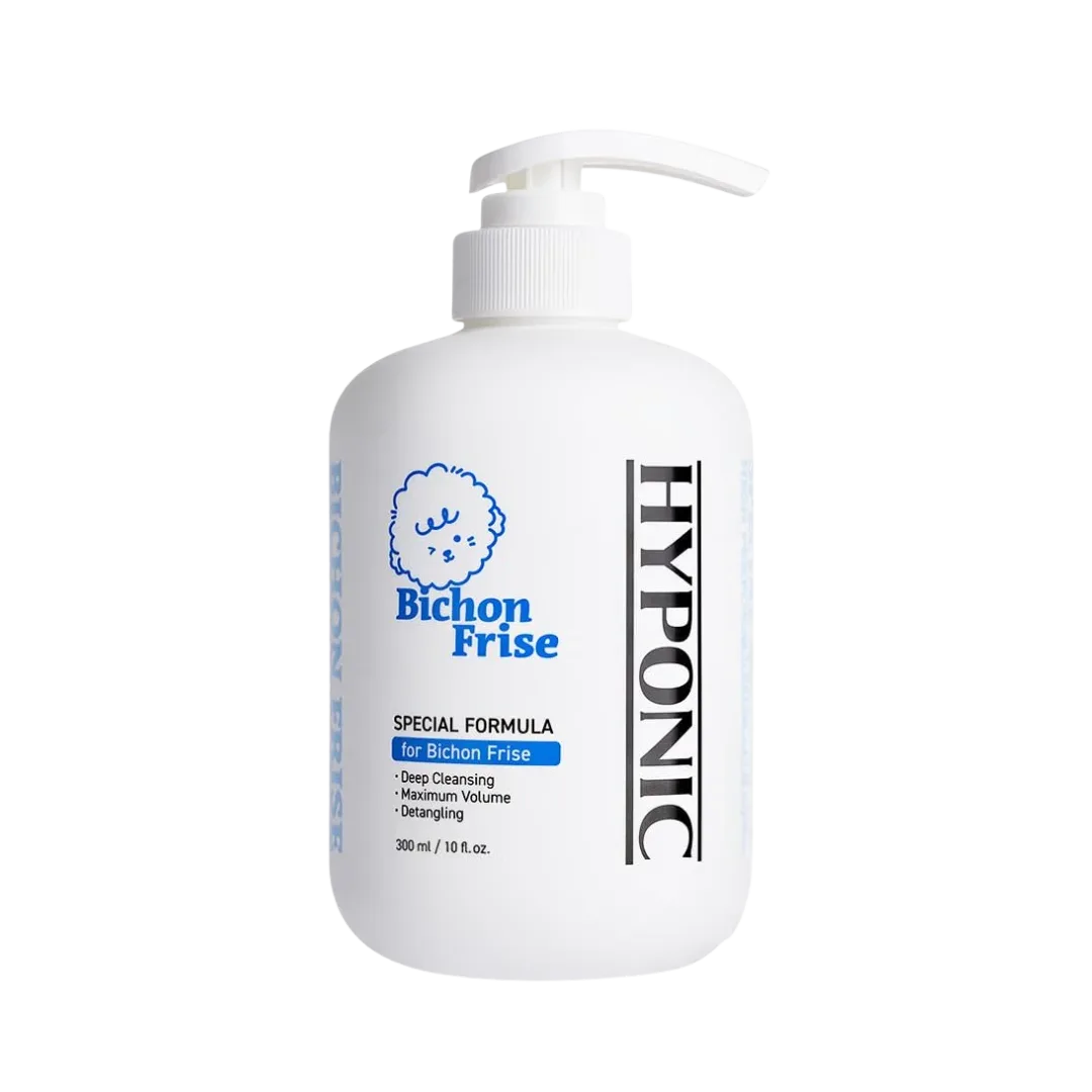 Dog Shampoo for Bichon Frise 300ml by Hyponic