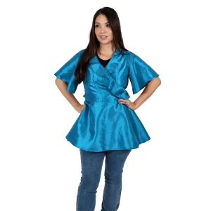 Orchid Style Smocks Blue Hawaiian by LaFursion