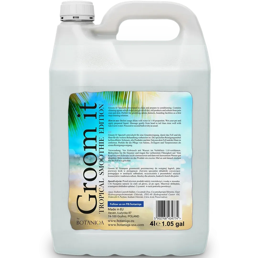 Groom It Tropical Smoothie Edition Gallon by Botaniqa
