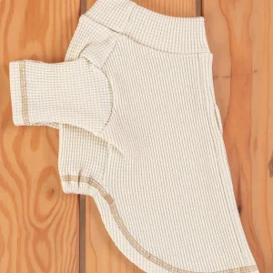 Organic Cotton Waffled T-Shirt for Dogs (FINAL SALE)